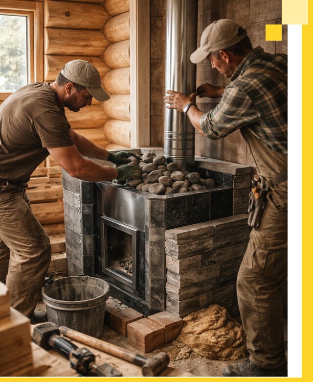 Строительство и отделка русских бань под ключ в Тулуне