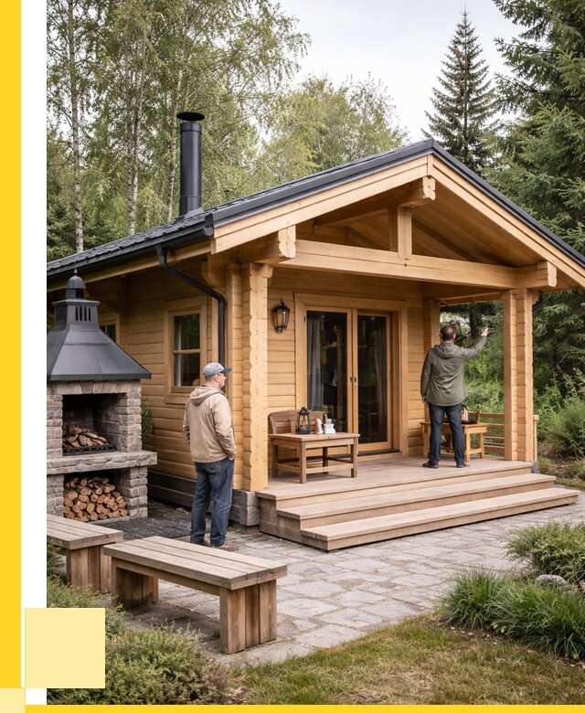 Деревянные бани под ключ в Тулуне от 485550 р. | ЭриданТлн