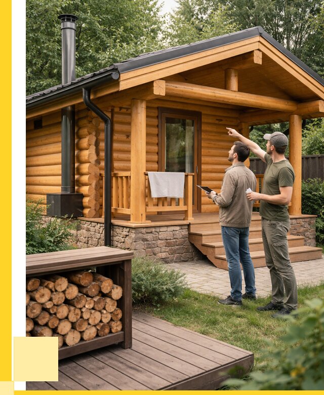 Бани для дачи под ключ в Тулуне от 269750 р. | ЭриданТлн