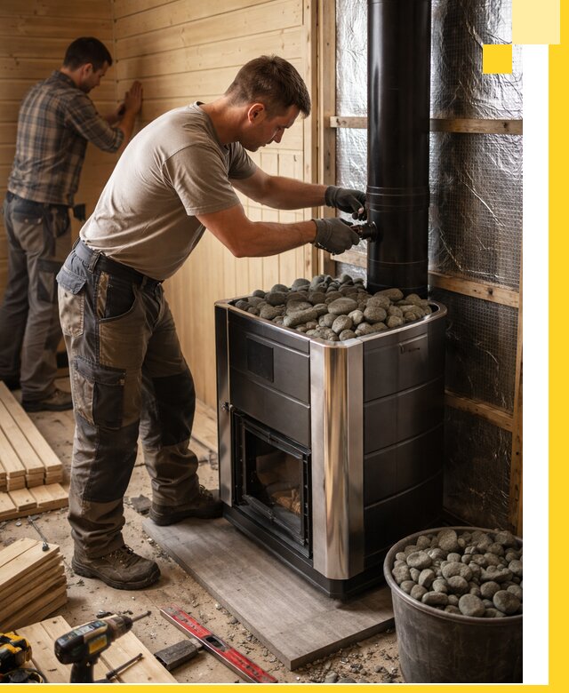 Проектирование и строительство парилок для бани в Тулуне под ключ