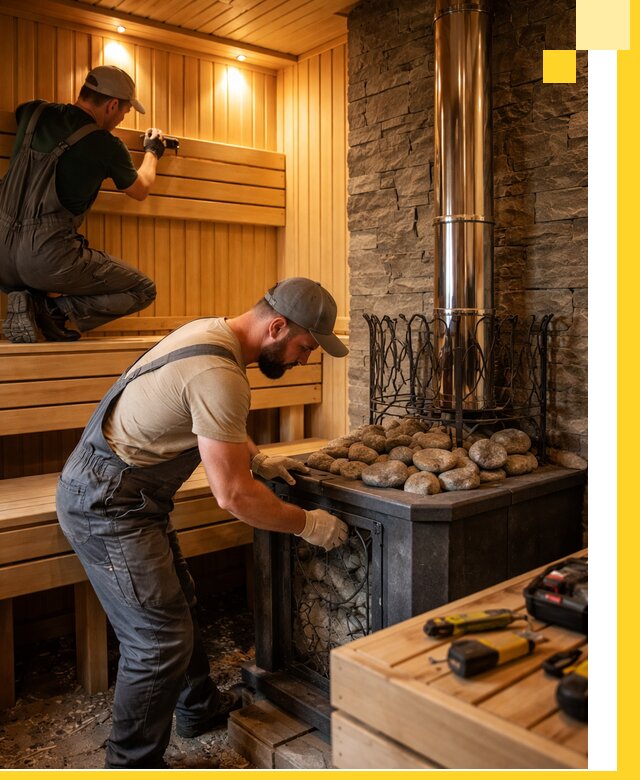 Комплексный дизайн бань, саун и зон отдыха в Тулуне