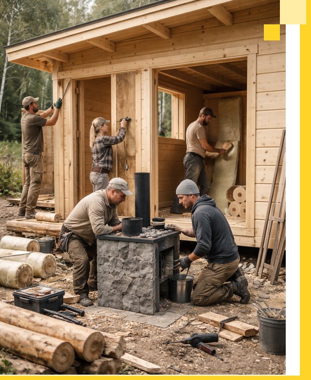 Купить баню под ключ в Тулуне строительство монтаж отделка