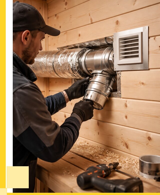 Монтаж вентиляции бани в Тулуне от 12948 р. | ЭриданТлн