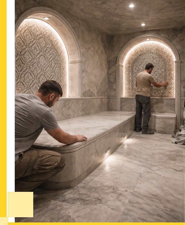 Турецкие бани под ключ в Тулуне от 269750 р. | ЭриданТлн