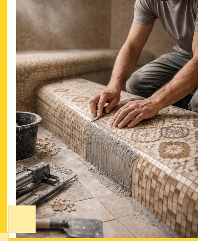 Плитка для хамама под ключ в Тулуне от 3777 р. | ЭриданТлн