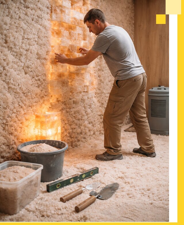 Проектирование и монтаж соляных комнат в Тулуне под ключ