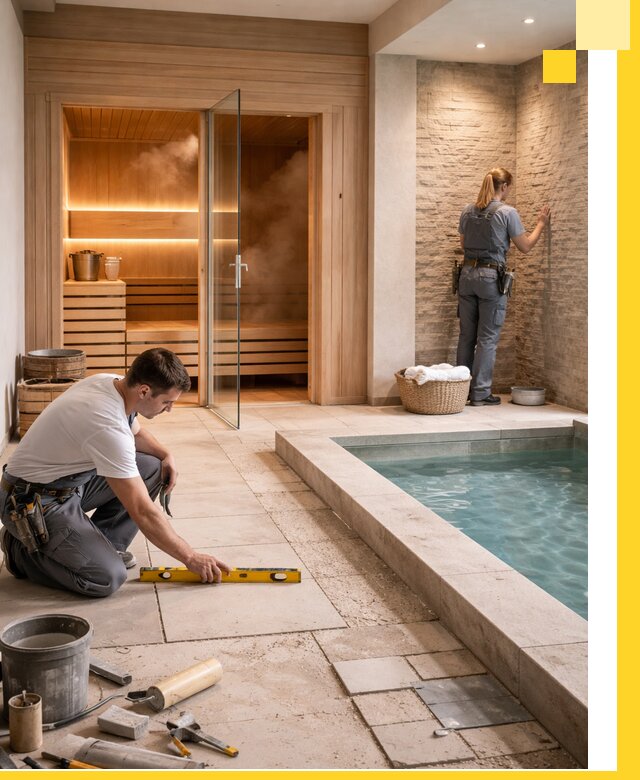 Комплексный дизайн и отделка интерьеров SPA под ключ в Тулуне